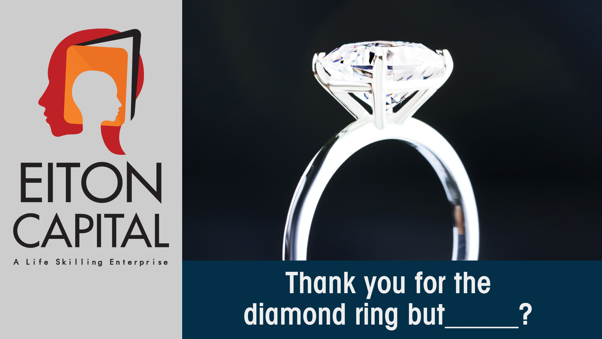 THANK YOU FOR THE-DIAMOND RING