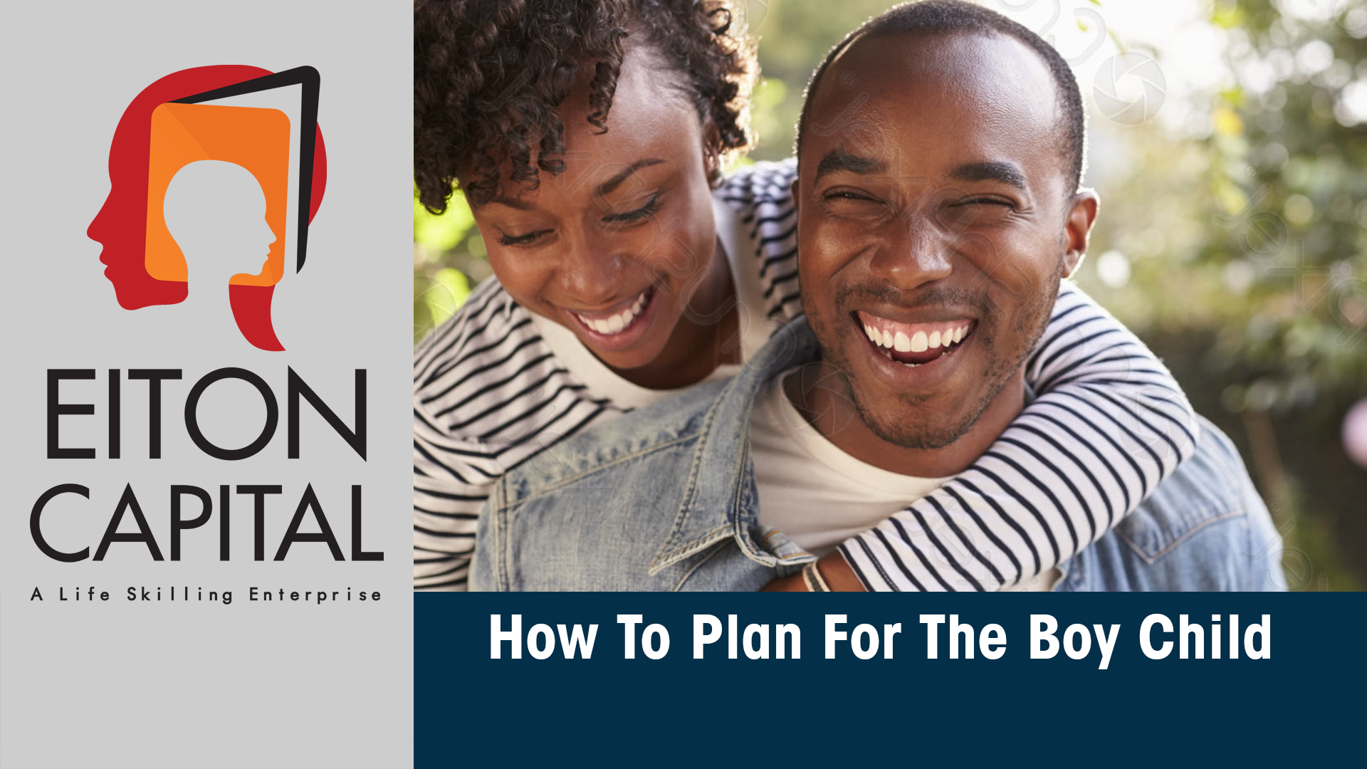 HOW TO PLAN FOR THE BOY CHILD