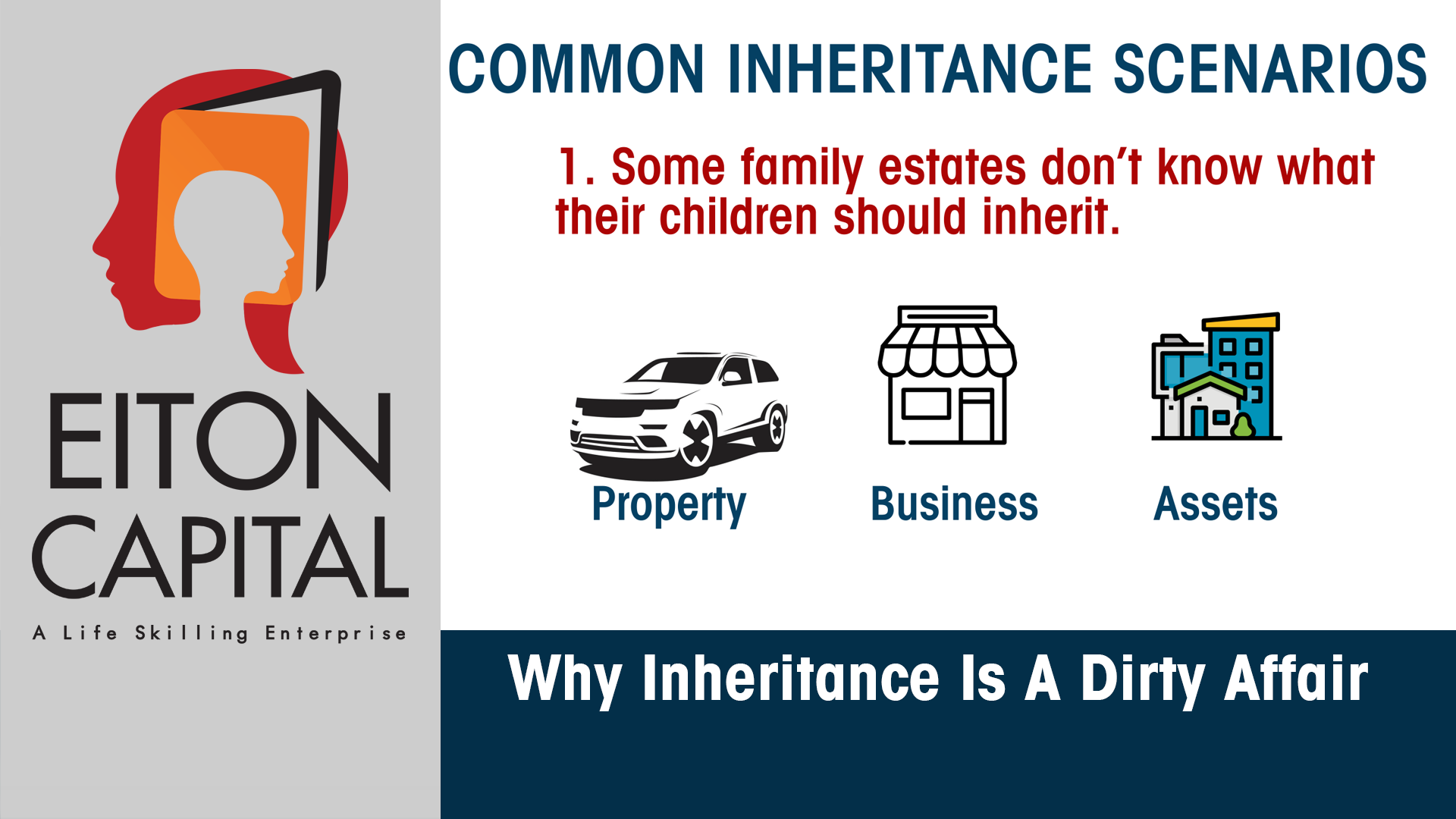 WHY IS INHERITANCE A DIRTY AFFAIR